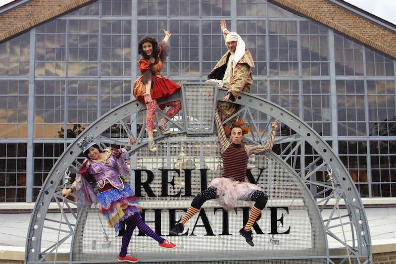 front sign of the reilly theatre