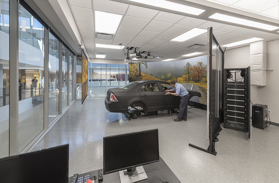 Driving Simulator lab photo