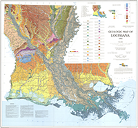 Geological Map of La, 1984