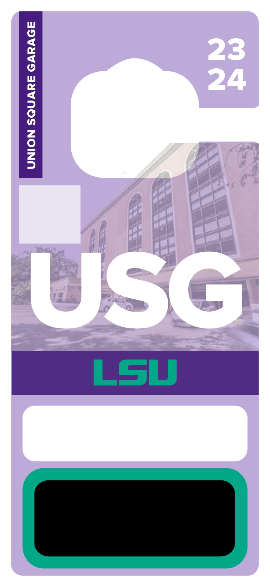 Student Union Square Garage Parking Permit