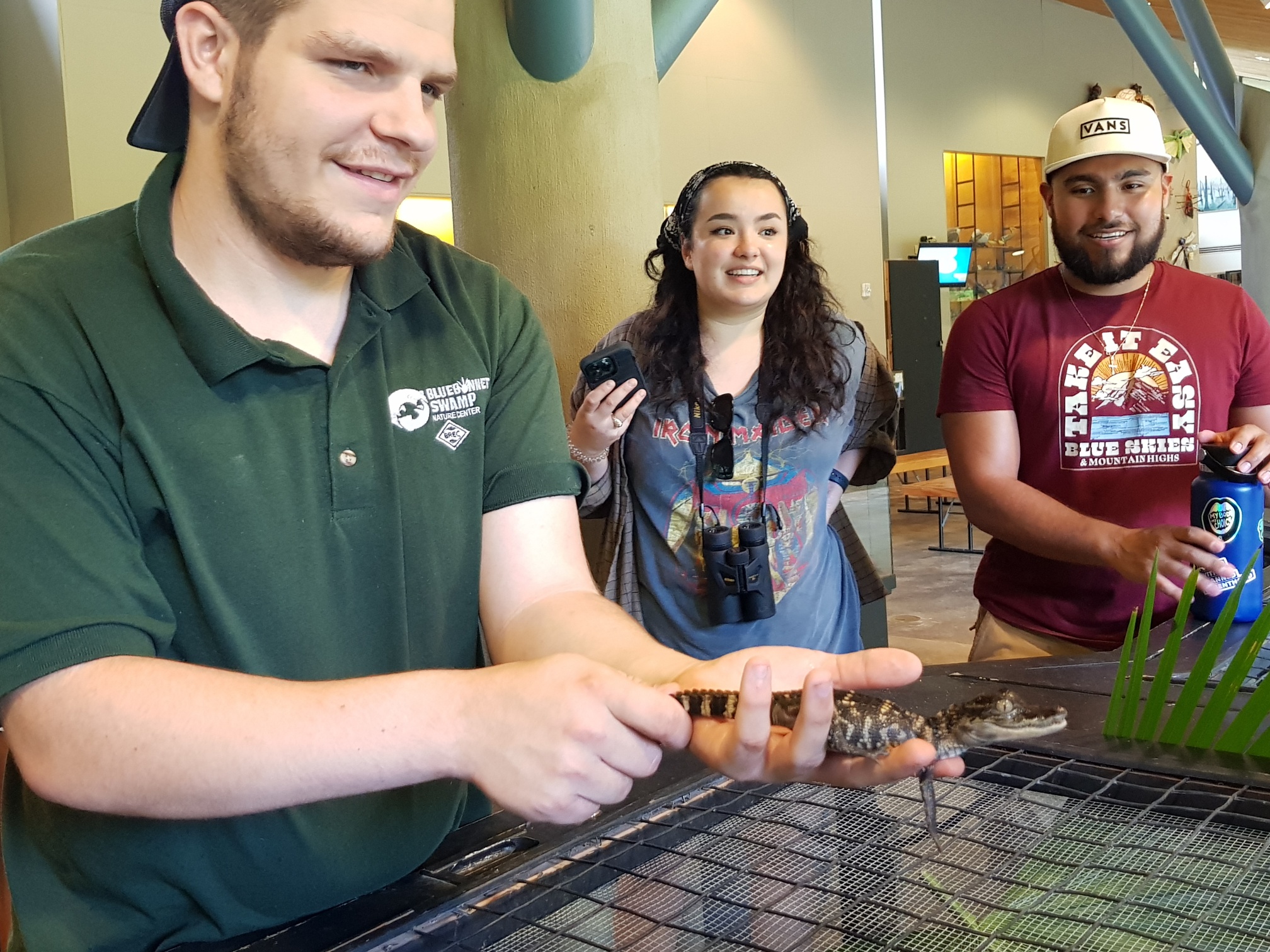 Scholars visit bluebonnet swamp